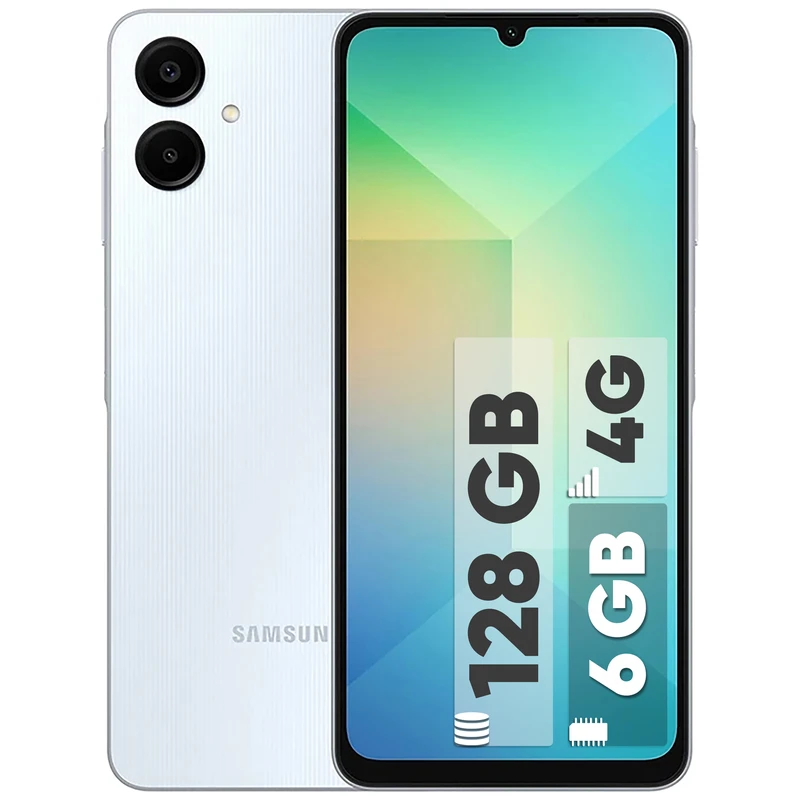 گوشی سامسونگ Galaxy A06 رجیسترشده دو سیمکارت 128 گیگابایت با رم 6 گیگابایت